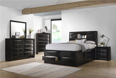 Briana 4-piece Queen Bedroom Set Black - 202701Q-S4