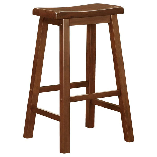 Durant Wooden Bar Stools Chestnut (Set of 2) - 180079