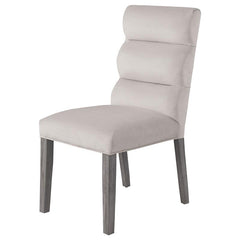 Carla Upholstered Dining Side Chair Stone (Set of 2) - 106683