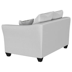 Salizar 2-piece Upholstered Flared Arm Sofa Set Sand - 508581-S2