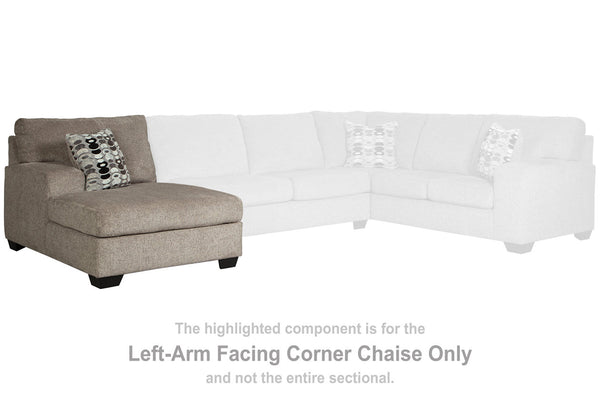 Ballinasloe Left-Arm Facing Corner Chaise - 8070216