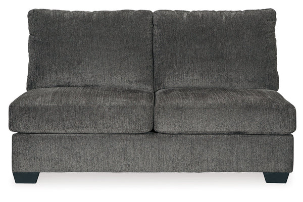 Ballinasloe Armless Loveseat - 8070334