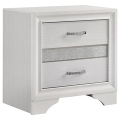 Miranda 5-piece Queen Bedroom Set White - 205111Q-S5