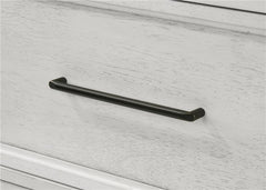 Aventine 5-drawer Dining Sideboard Buffet Cabinet with Cabinet Charcoal and Vintage Chalk - 108245