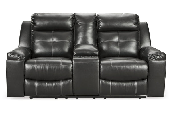 Kempten Reclining Loveseat with Console - 8210594