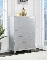 Larue 5-drawer Bedroom Chest Silver - 224495