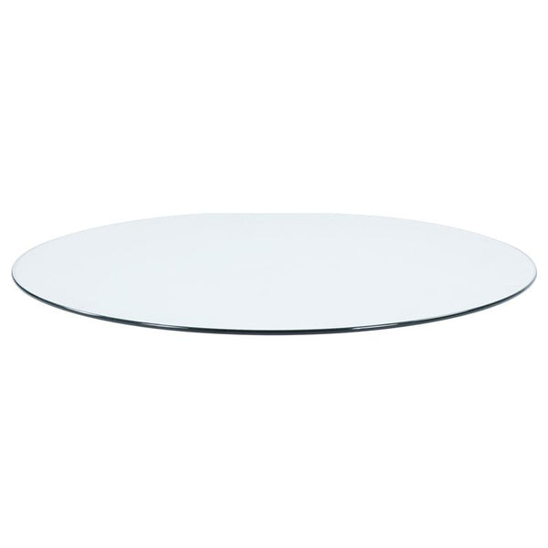 54" 10mm Round Glass Table Top Clear - CP54RD-10