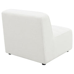 Sunny Upholstered Armless Chair Natural - 551621