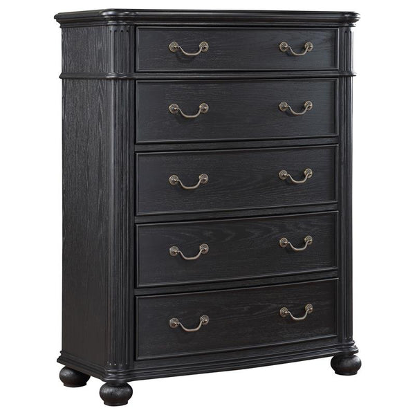 Celina 5-drawer Bedroom Chest Black - 224765
