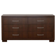 Jessica 4-piece Queen Bedroom Set Cappuccino - 200711Q-S4