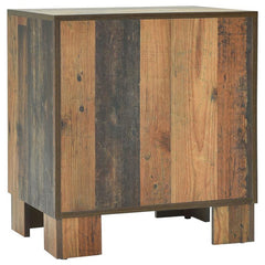 Sidney 4-piece Eastern King Bedroom Set Rustic Pine - 223141KE-S4
