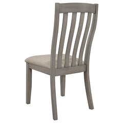 Nogales 7-piece Rectangle Dining Set Acacia and Coastal Grey - 109811-S7