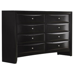 Briana 4-piece Queen Bedroom Set Black - 202701Q-S4