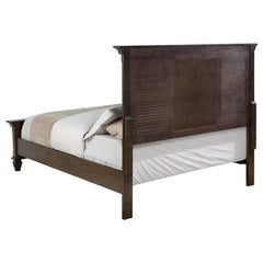 Franco 4-piece Eastern King Bedroom Set Burnished Oak - 200971KE-S4