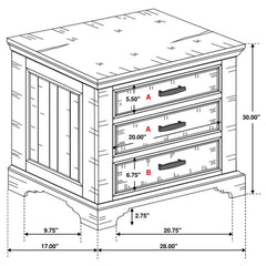Elk Grove 5-piece California King Bedroom Set Bourbon - 203891KW-S5