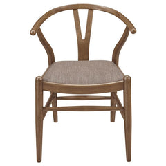 Dinah 5-piece Round Solid Wood Dining Set Walnut - 108471-S5