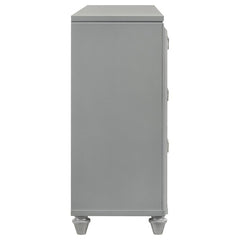 Veronica 6-drawer Dresser Light Silver - 224723