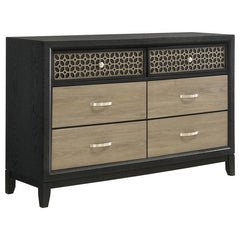 Valencia 5-piece Eastern King Bedroom Set Black - 223041KE-S5