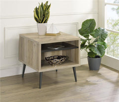 Welsh Square Engineered Wood Side End Table Antique Pine - 701037