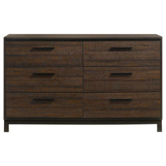 Edmonton 4-piece Queen Bedroom Set Rustic Tobacco - 204351Q-S4