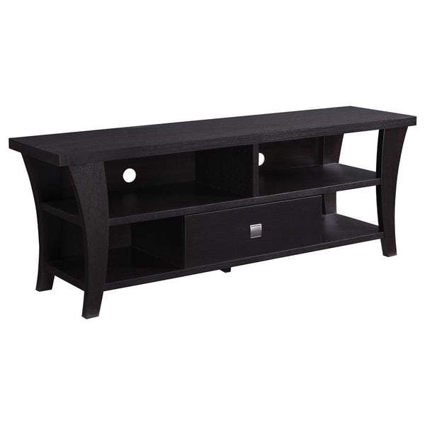 Anita 1-drawer Engineered Wood 60" TV Stand Cappuccino - 700497