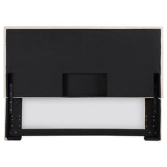 Izzy Upholstered King Panel Headboard Sand - 315985K