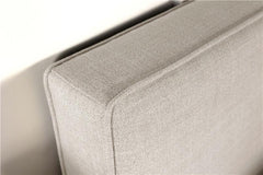 Kosmo Upholstered Queen or Full Panel Headboard Sand - 315993QF