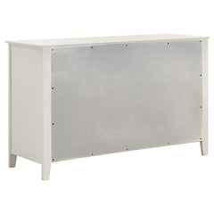 Selena 6-drawer Dresser Cream White - 400233