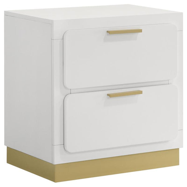 Caraway 2-drawer Nightstand White - 224772