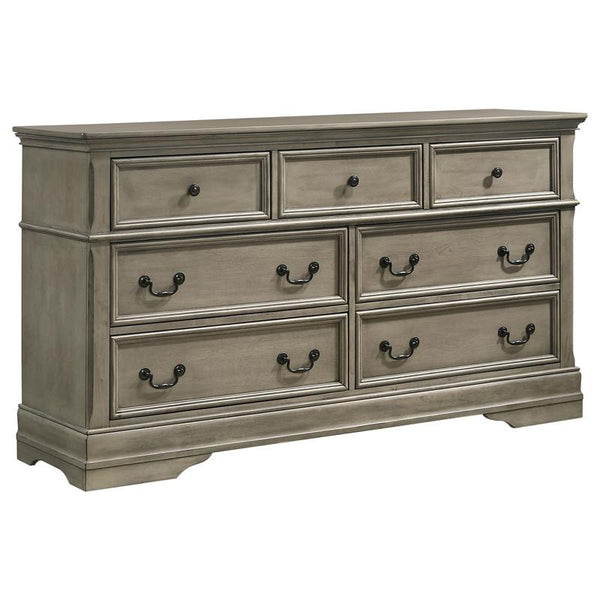 Manchester 7-drawer Dresser Wheat Brown - 222893