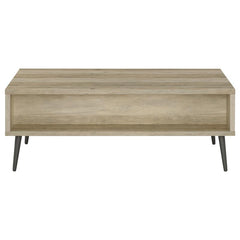 Welsh 1-drawer Engineered Wood Coffee Table Antique Pine - 701038