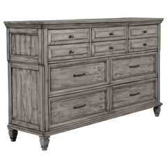 Avenue 4-piece California King Bedroom Set Weathered Grey - 224031KW-S4