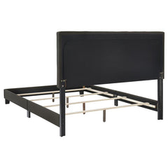 Mapes Upholstered Queen Panel Bed Charcoal - 305746Q