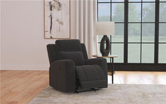 Brentwood Upholstered Recliner Chair Black - 610286
