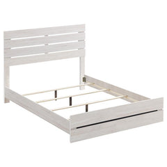Brantford 4-piece Eastern King Bedroom Set Coastal White - 207051KE-S4