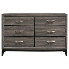 Watson 4-piece Full Bedroom Set Grey Oak - 212421F-S4