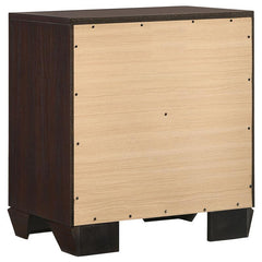 Kauffman 2-drawer Nightstand Dark Cocoa - 204392