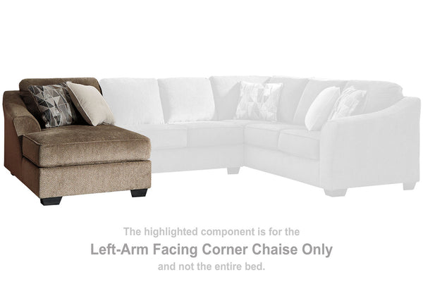 Graftin Left-Arm Facing Corner Chaise - 9110216