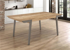 Nogales Wooden Dining Table Acacia and Coastal Grey - 109811