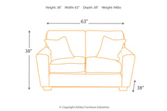 Calicho Loveseat - 9120235