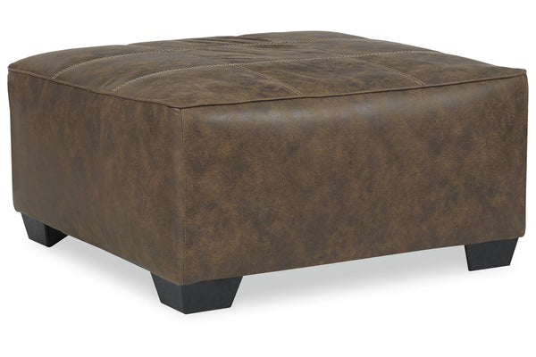 Abalone Oversized Accent Ottoman - 9130208