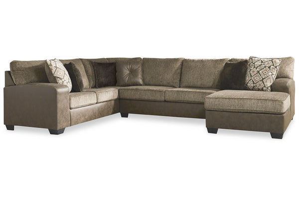 Abalone 3-Piece Sectional with Chaise - 91302S2