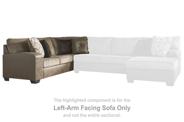 Abalone Left-Arm Facing Sofa - 9130266