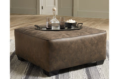 Abalone Oversized Accent Ottoman - 9130208
