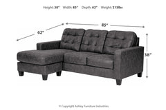 Venaldi Queen Sofa Chaise Sleeper - 9150168
