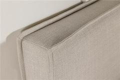 Izzy Upholstered Twin Panel Headboard Sand - 315985T