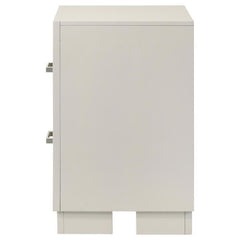 Jessica 2-drawer Nightstand White - 202992