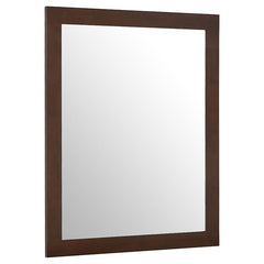 Jessica Rectangular Wall Dresser Mirror Cappuccino - 200714