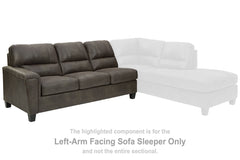 Navi Left-Arm Facing Sofa Sleeper - 9400269