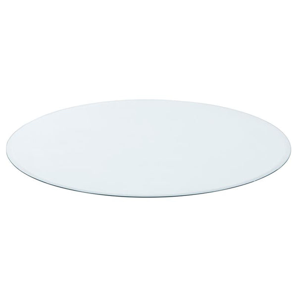 48" 6mm Round Glass Table Top Clear - CB48RD-6